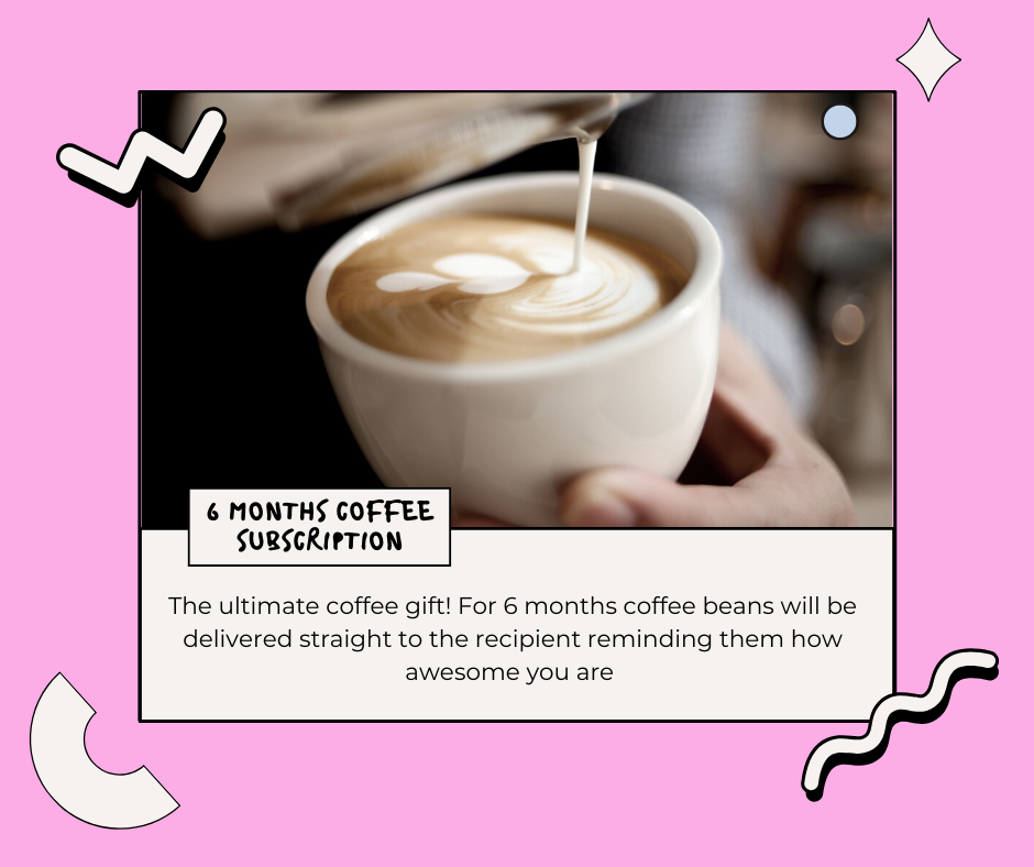 6 Month Subscription Gift Card